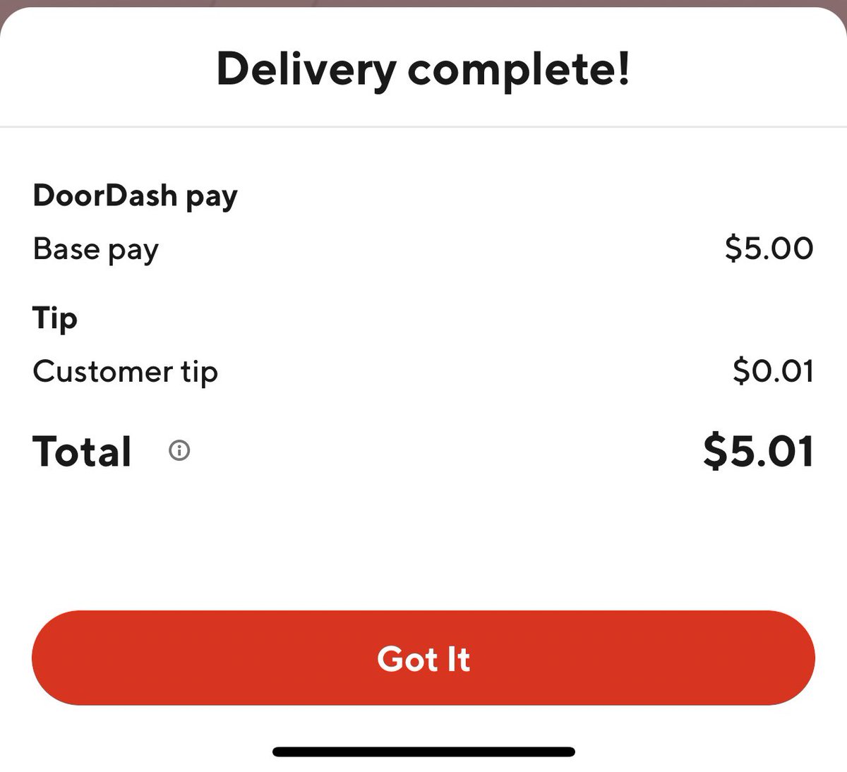 ShopperDay's tweet photo. (No) Got it 🙄 #doordash https://t.co/UnHkz4K4bR