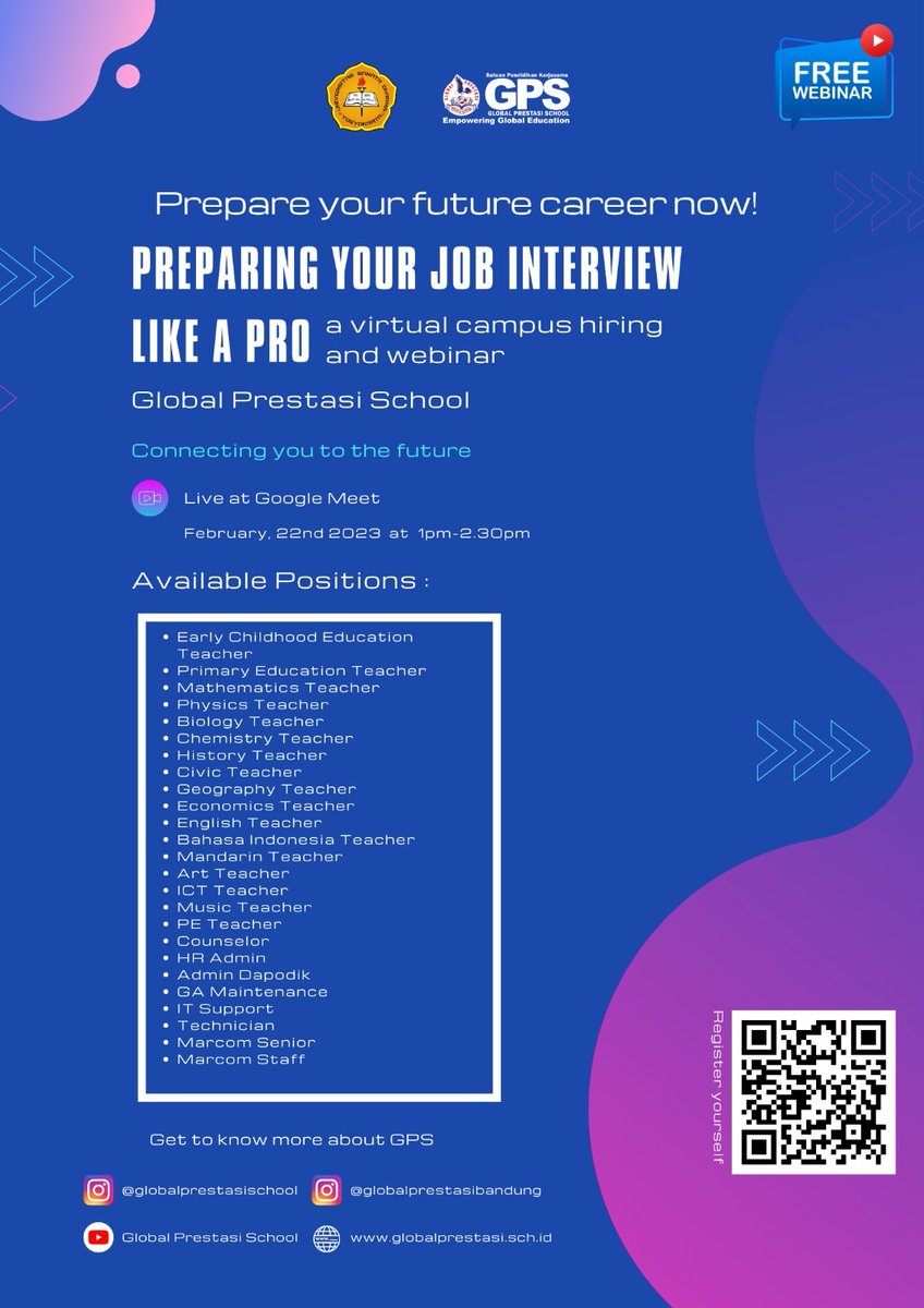 cdcusd's tweet photo. Info Seminar !
link pendaftaran:
https://t.co/GdTEw7nHli https://t.co/dztwLMXAPk