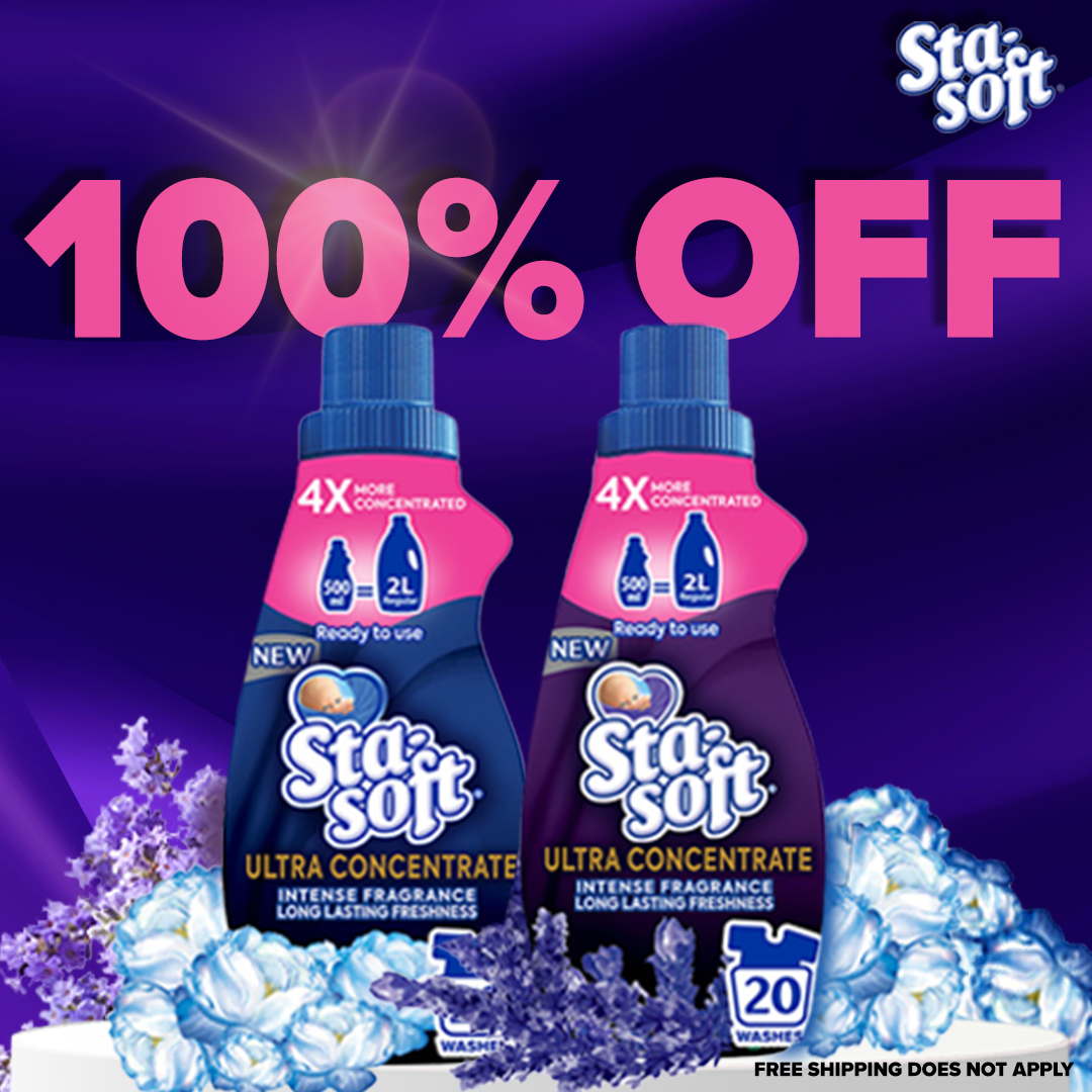 OneDayOnlycoza's tweet photo. 🌸 Are you ready for a fresh-smelling freebie? Get 100% OFF Sta-Soft today! While stocks last 🌸
Ts & Cs Apply | First-time customer free shipping does not apply | limited to 1 unit per customer
Shop now ➡️ https://t.co/w739l3TwbC
#OneDayOnlycoza #StaSoft https://t.co/gFfEBfBuIO