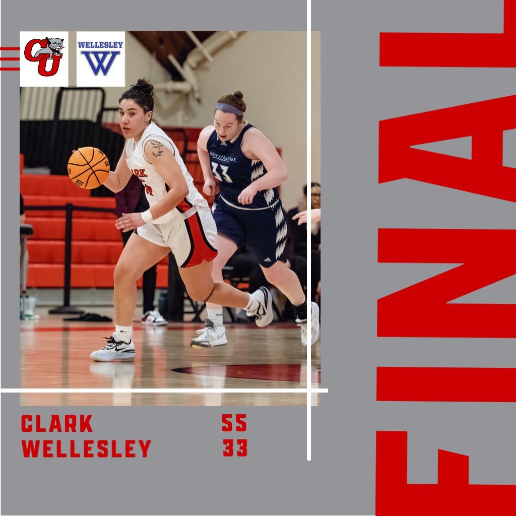 Women's Basketball Cruises to 55-33 Win Against Wellesley in Home Finale

Schatzabel: 20 Points, 8 Rebounds

Faulise: 17 Points, 6 Rebounds

Liebow: 9 Points, 5 Rebounds

📰 bit.ly/3lDBQz1

#RollCougs
