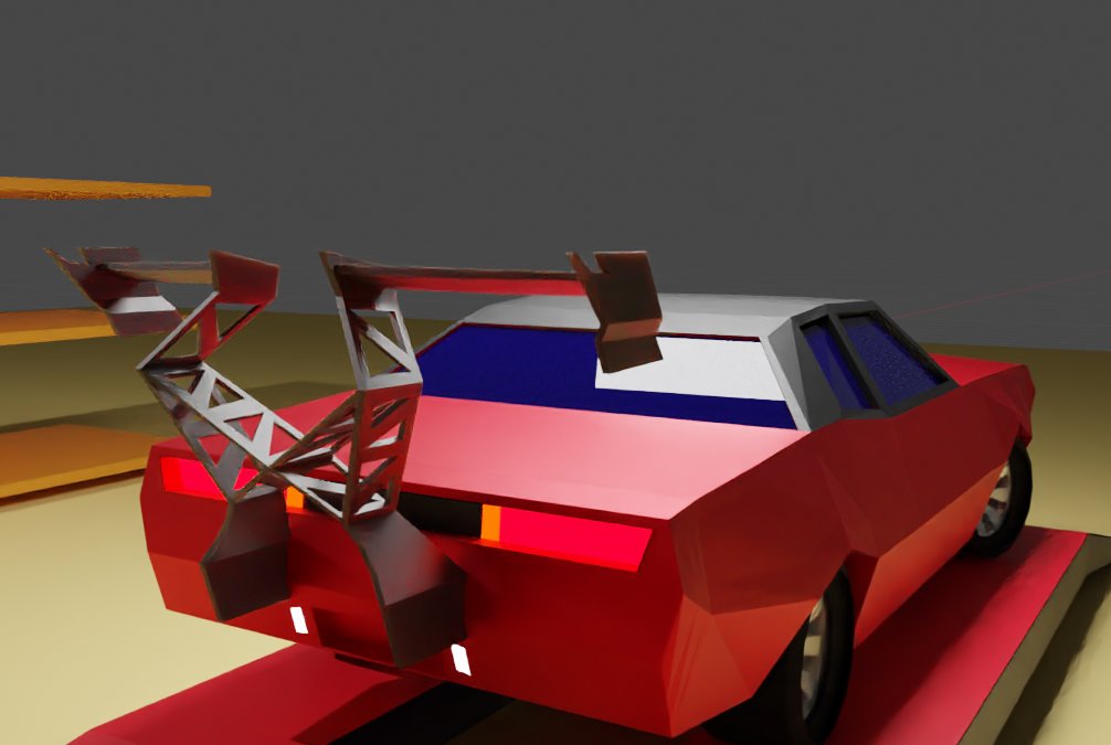 bloxy_crazy's tweet photo. I made a spoiler btw... It seems weird because it is set on such a car lol! I haven't made a track based car yet, it would look so cool on that!
Made from a plane.
What do you think @Loocosgarage @ModellerCooIest @Hondaodyssey3?
#3d #blender #lowpoly #carmodelling https://t.co/jgKNMP3c9P