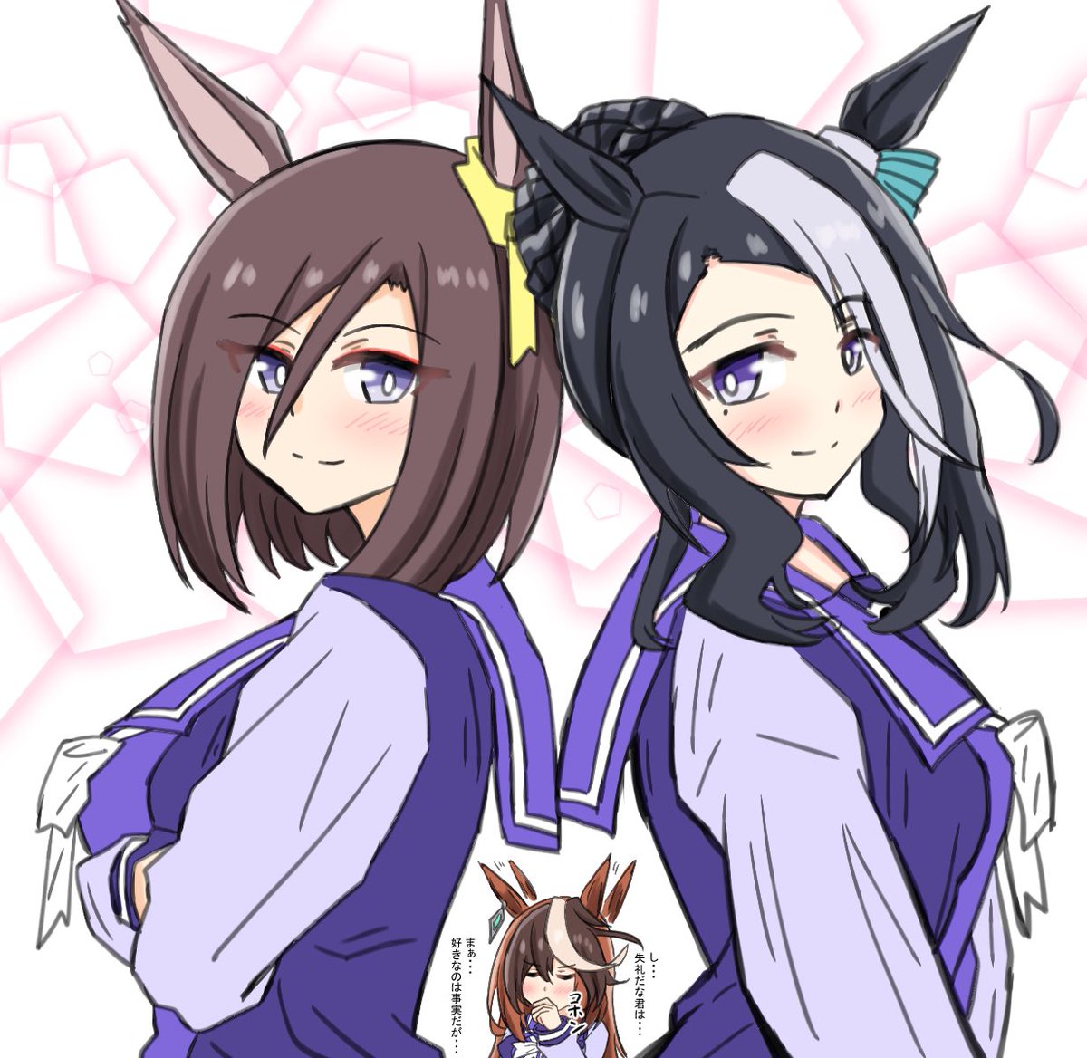 ルドル…フ…??
#ウマ娘 #シンボリルドルフ 