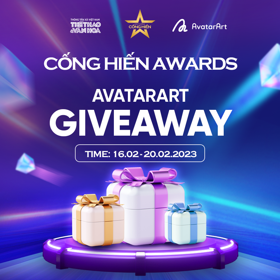 🔔 DO NOT MISS THIS #GIVEAWAY

🔥 @avatarart_ is giving away 100 NFT PACKS from #CongHienAwards #NFTcollections 

⚡️ To win
1️⃣ Follow @avatarart_ &amp; <a href="/Bytenextio/">ByteNext | Metaverse Incubator</a>
2️⃣ Like fanpage FB Cống Hiến Awards
3️⃣ Tag 2 friends &amp; cmt Blocto wallet address

#NFTs #NFTGiveaways #Airdrops
