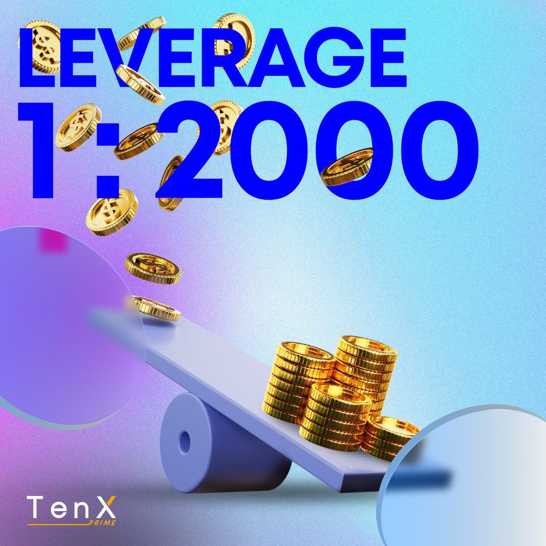 tenxprimeglobal's tweet photo. Great news for those who trade with TenX Prime ! 😉
Do you know that you can trade with us, up to the maximum leverage ratio of 1:2000 ? 🤯 This leverage also grants traders low spreads and no commissions.
#tenxprime #tradingmadeeasy https://t.co/nyW0HLxALA