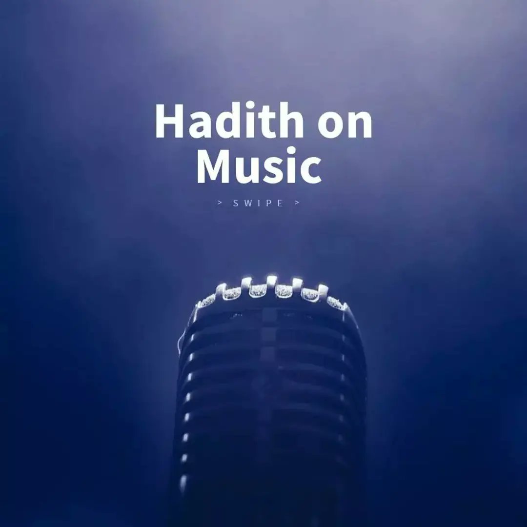 muslimminaapp's tweet photo. Hadith on Music https://t.co/6u8htisDCb
