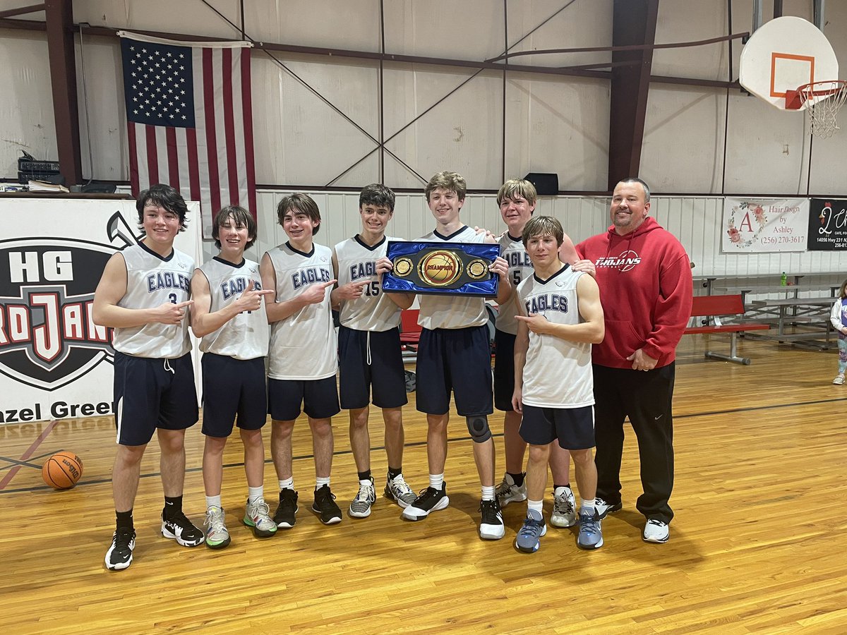 Back to back undefeated 🏀seasons playing with his baseball friends at HGHS! Congrats <a href="/colemt2026/">Cole Trawick</a>, now go win some baseball games!