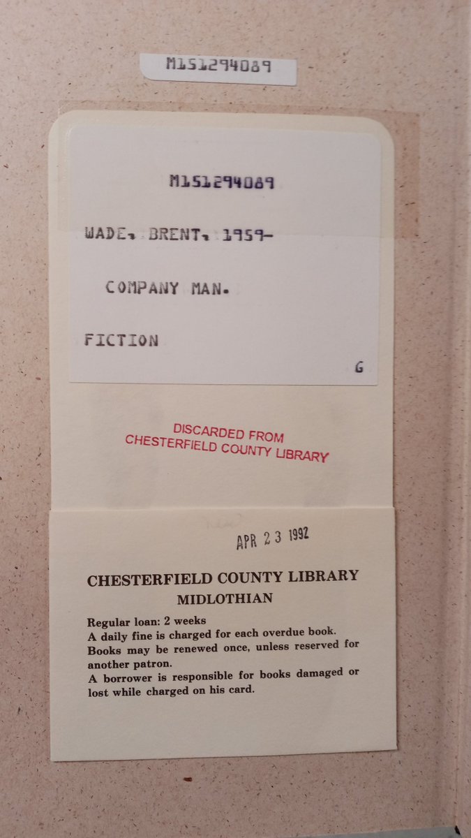 ryanblanck4's tweet image. Recently, we're just discovered old library books with library pockets on there and this is my passionate photography of library ephemera stuff. #librarypockets #librarypouch #libraryephemera #exlibrary #exlibrarybooks #ephemera