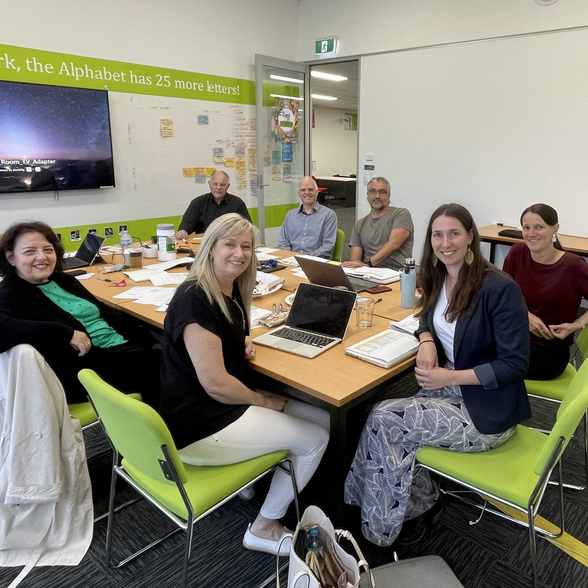 🤲Behind every org is a passionate team &amp; yesterday we captured the crew #hardatwork organising the next 1/4 of priorities with some exciting 2023 programs coming

🫶Maha, David, @Lee, Stephanie, Vanessa, Adrian &amp; Ian many thanks for keeping the wheels moving⚙️

#youthempowerment
