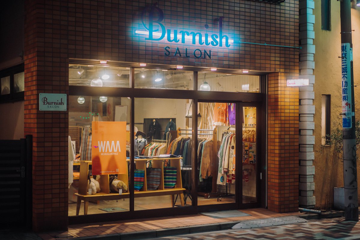 WAAA_official's tweet photo. 本日よりイベントスタートです。皆様のご来店お待ちしております。
【WEAREALLANIMALS and Lakewood Clothing New &amp; Vintage Pop-Up】
期間：2023年2月16日(木)~2月20日(月)
時間：12:00~19:00(16日のみ21時まで延長営業)
場所：Burnish SALON
住所：東京都渋谷区西原3-5-2 https://t.co/8G42lKoUjV