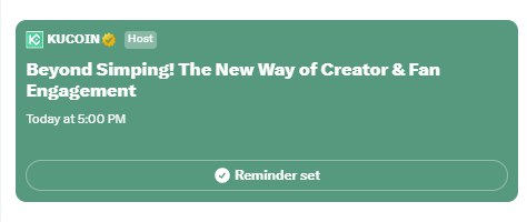 Great promising project. The project was executed in a very professional manner and had a clear development plan. Without a doubt ,this is one of the best projects out there ,success always
✅Set a reminder now:
<a href="/jessica3i21/">Jessica</a> <a href="/cryptobophe/">cryptobophe</a> 
#Kucoin