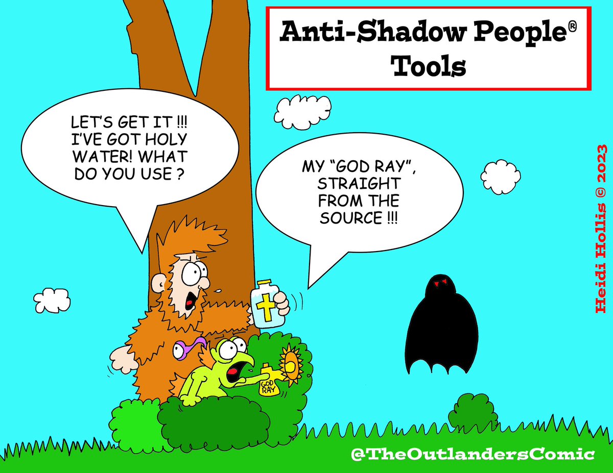 OutlandersThe's tweet photo. Anti-Shadow People ✝️ FOLLOW US👉🏽 @outlandersthe👈🏽 https://t.co/ZfwKKIzqyR

#TheOutlandersComic #theoutlanders #bigfootcomics #Bigfoot #Yeti #InstagramComics #webcomicseries #webcomics #webcomic #Sasquatch #bigfoothunting #sasquatchart  #AlienArt #ufo #comics https://t.co/kJl23es2KY