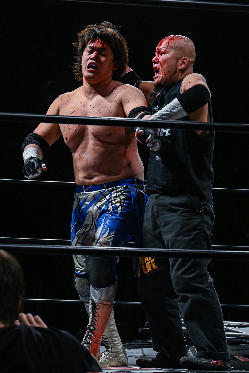 terry093's tweet photo. 昨日は、フリーダムズ新木場でした。

杉浦先輩との
10分1本勝負は、引き分け。

しかし
終盤は、相手の猛攻に耐えるしかできず。

次回までに鍛え直して
必ず杉浦透を越える。

#pw_freedoms 
#ダブプロレス https://t.co/05eICABs6d