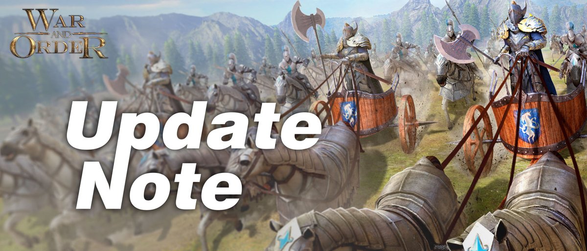 WaO_Camel's tweet photo. #WaOUpdate✍️
1. Due to the Alliance Help experiencing errors when forging Equipment, Alliance Help will be unavailable temporarily when forging Equipment after this update. 
2. Adjusted the time needed to forge Equipment Lv.10. 
3. Fixed the problem of the Fire Totem. https://t.co/LzWJeMonIo