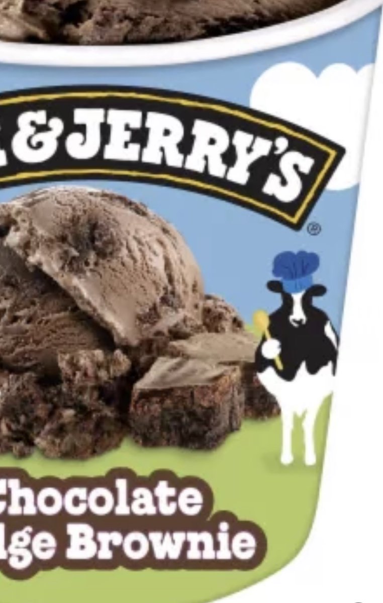 hopeful_machine's tweet photo. I have a serious question @SenSanders, is the middle cow on @benandjerrys standing on its back legs? Or is on all 4? Because on some pints the cow is standing on his back legs and holding things - but those other cows are a wrinkle in the narrative. Vermont  deserves answers!!! https://t.co/i7Cb0vpZC8