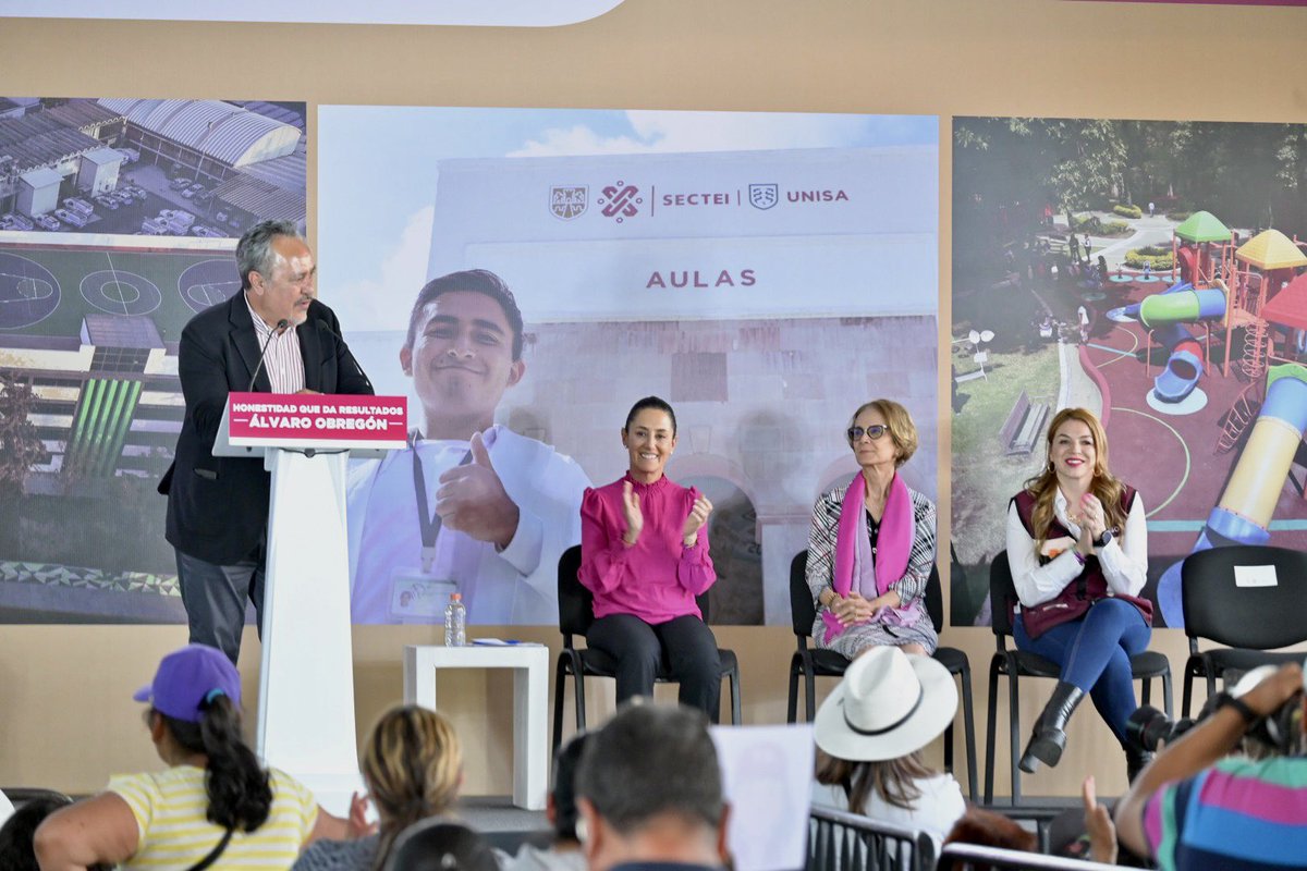 RigoSalgadoV's tweet photo. Acompañé a la #JefaDeGobierno @Claudiashein a las alcaldías de #ÁlvaroObregón y #Coyoacán.

El gobierno al servicio del pueblo, con menos se hace más, cuando se trabaja con claridad y principios.

#BienestarEInclusiónEnLaCiudad https://t.co/8zV31TGm6p