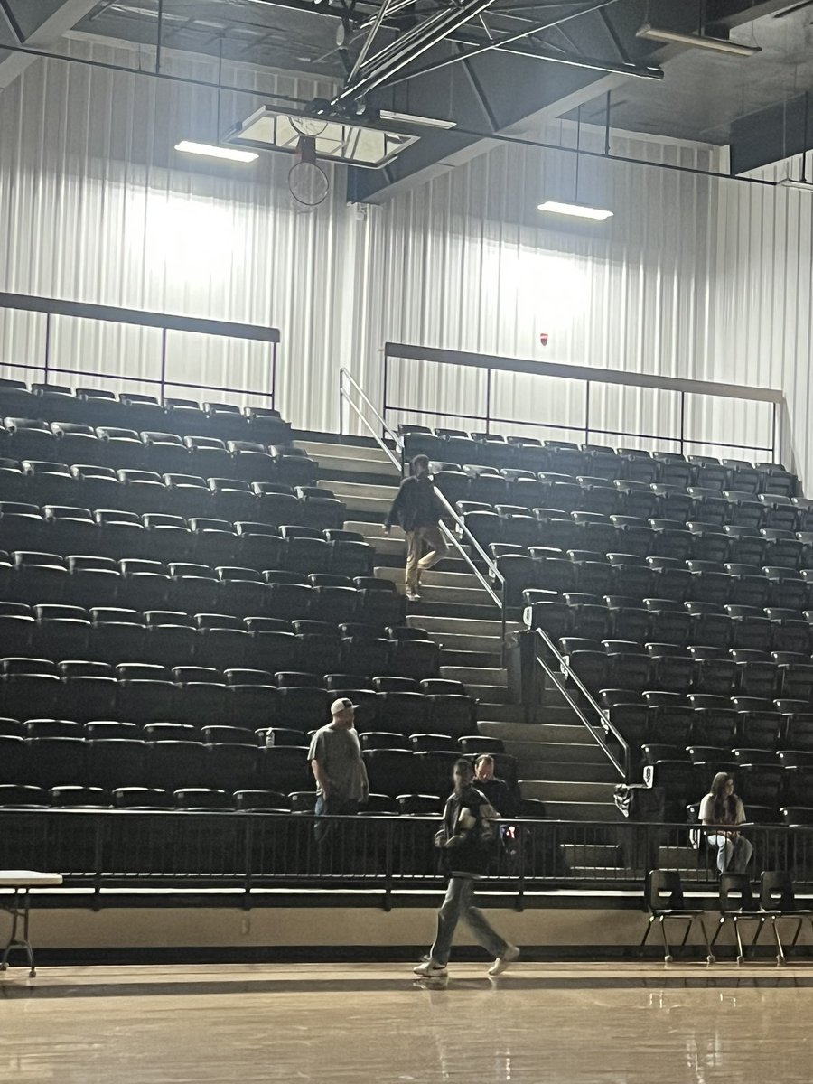 Last Saturday, we came up short in a hard fought game against a great team for the district championship.  @harrison3_0 stayed after everyone left and cleaned both home and visiting bleachers. Some football program is going to get a good player, but an even better person.