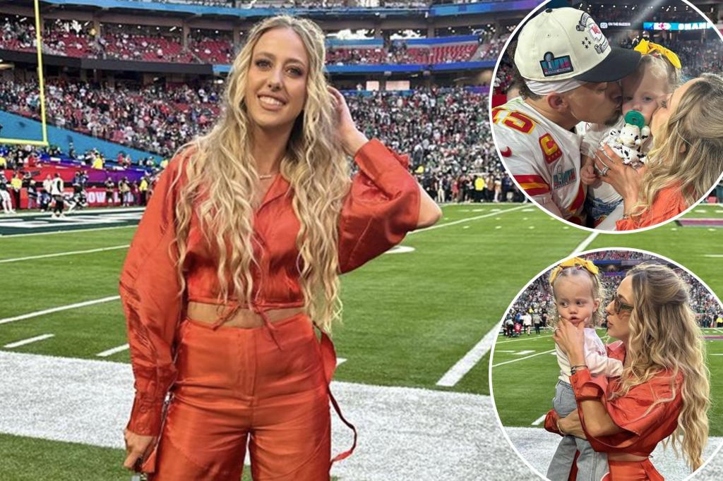 New York Post Sports on X: Patrick Mahomes' wife, Brittany Matthews, wants  a Chiefs apology   / X