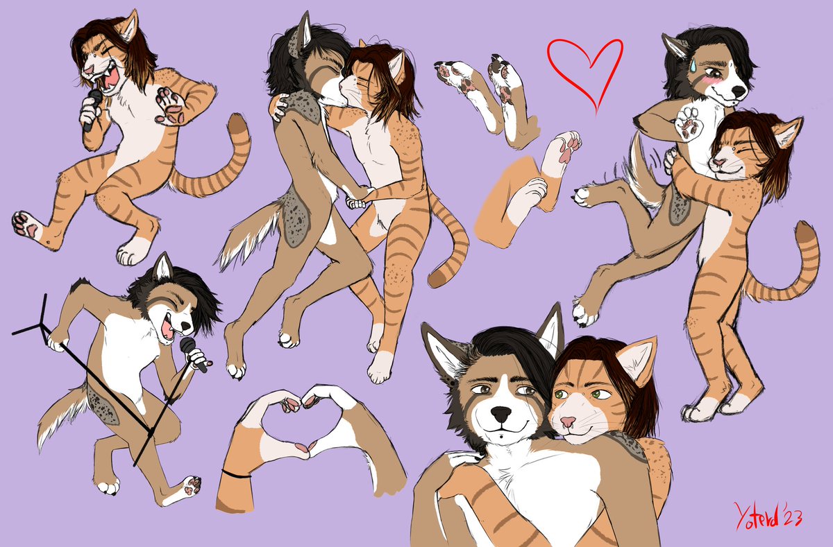 Yoterd's tweet photo. Color #furry #sketches https://t.co/KzOqB10tZC