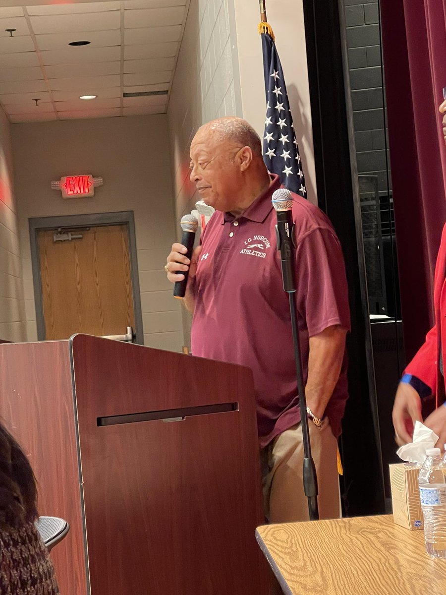 African American History Assembly at Israel Charles Norcom High School. Beautiful program Dr. Knight <a href="/ICNorcomHigh/">I.C. Norcom High</a> <a href="/PortsVASchools/">Portsmouth Schools</a> <a href="/ebracyPPS/">Dr. Elie Bracy III</a>