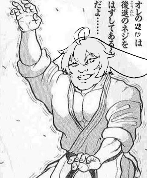 AUGE_kuma's tweet photo. 桐咲もでら伝説(#trickydesigns)
・造形師Vtuverとなって造形で自営業を始める
・一度寝ると8時間は目を覚まさない
・毎食2〜3時間はかかる
・フェス当日まで作業をする仕事の鬼
・デカい建物を作る
・作るものだいたいデカい
・リスナーのデカい乳の女をめちゃくちゃデカく作る https://t.co/AdrLoHhxQF