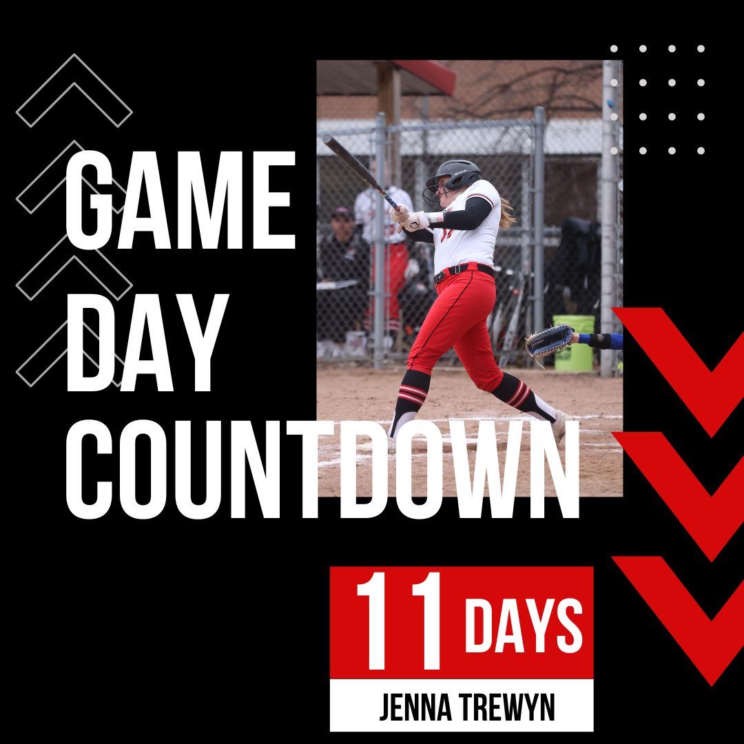 msoe_softball's tweet photo. 11 days until Jenna is back to dropping  💣 #MSOESB #RAIDERS https://t.co/8xMs2WS3lI