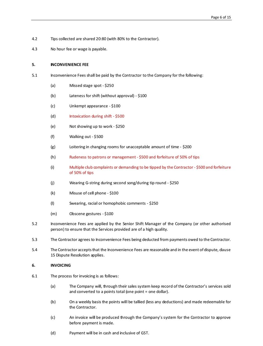 Would you sign away your money like this 💅 Hey management, where's OUR $500 for rudeness 😘 #kickupaFUS
