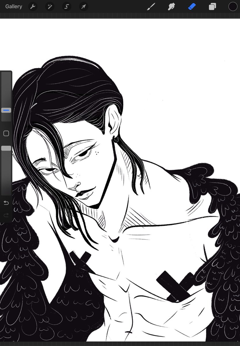 Morning 🤍 I,m back 😊
#art #wip #drawing #digitalart #procreateart #illustration