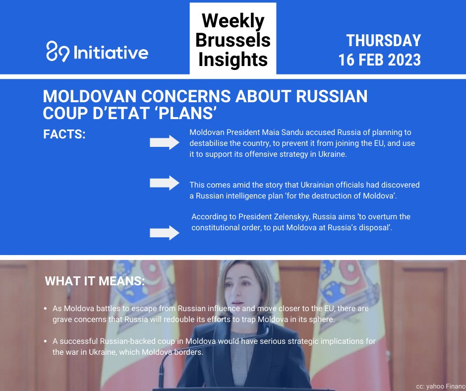 89initiative's tweet photo. Good morning! Today is Thursday, February 16th and here are our Weekly Brussels Insights. https://t.co/70BrK1EB9M