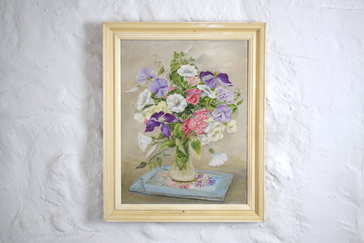 GrumblaL's tweet photo. ✨New Stock✨Still Life - Summer Flowers - Oil on Canvas by Dora Pritchett (b.1878) - Now Available on the Website #Flowers #oilpaintings https://t.co/PdSAuu9llc 🤩 https://t.co/aLkgAOwEFT