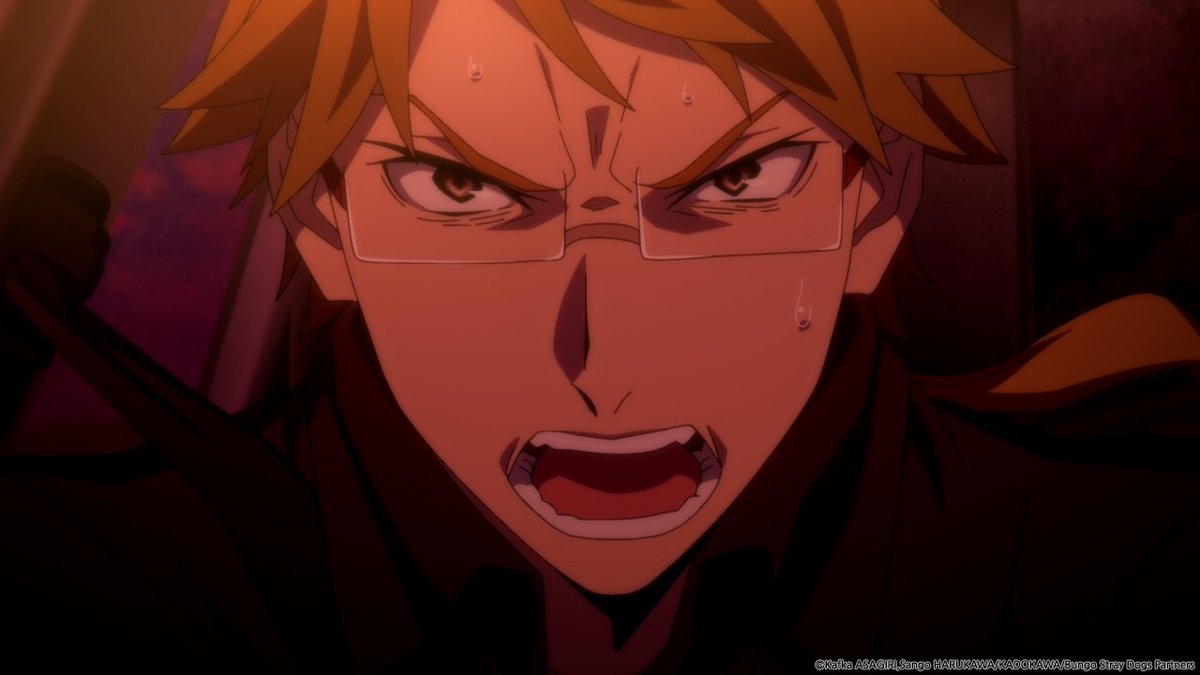 [애니플러스 2/16 23:00 방송 『문호 스트레이독스 4기』 제44화 "DOGS HUNT DOGS"] -니콜라이의 책략으로 쿠니키다 일행이 그 테러리스트인 것으로 판이...