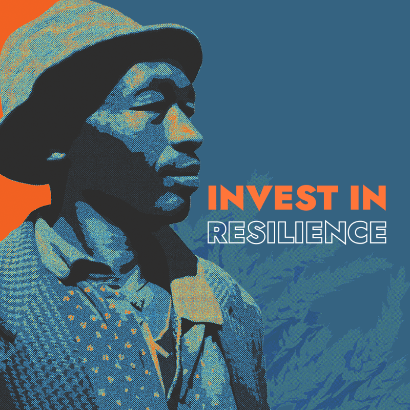 IFAD's tweet photo. Hunger and poverty are never a choice.

But world leaders have the power to decide: do we respond to crisis after crisis or do we invest in a resilient future for all?

It’s time to #InvestInRuralPeople. See the difference it makes 👇