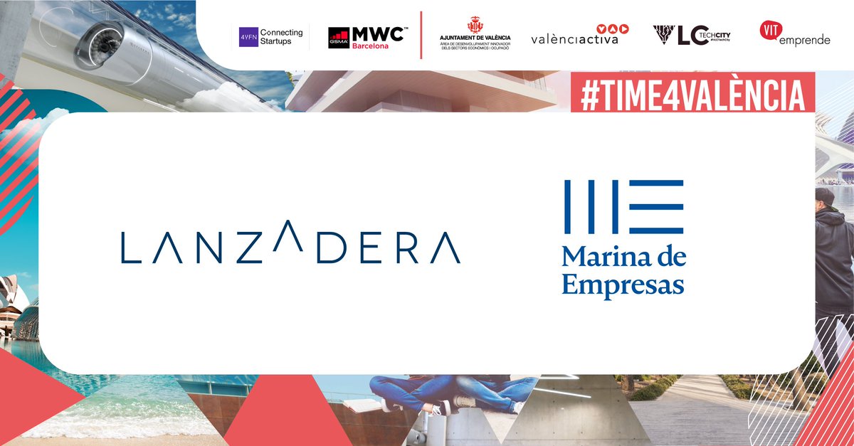 Participamos en #Time4València <a href="/4YFN_MWC/">4YFN</a> con apoyo de <a href="/AjuntamentVLC/">Ajuntament València</a>

<a href="/lanzaderaes/">Lanzadera</a> y nuestro ecosistema estará presente en esta ed. 4YFN para conocer a nuevos emprendedores y dar a conocer lo que ofrece nuestro polo emprendedor

Organiza <a href="/valenciactiva_/">València Activa</a> <a href="/VLCTechCity/">VLC Tech City</a> <a href="/VITEmprende/">@vitemprende</a>
