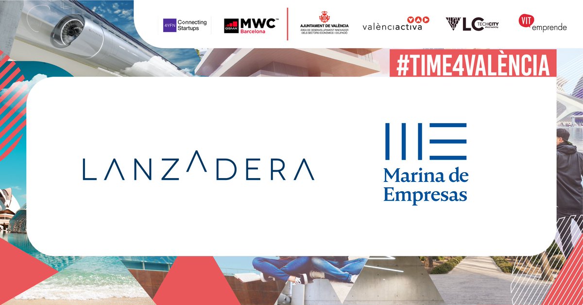 Participamos en #Time4València @4YFN_MWC con apoyo de @AjuntamentVLC

@lanzaderaes y nuestro ecosistema estará presente en esta ed. 4YFN para conocer a nuevos emprendedores y dar a conocer lo que ofrece nuestro polo emprendedor

Organiza @valenciactiva_ @VLCTechCity @VITEmprende