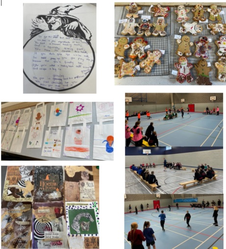 CheadleAcademy's tweet photo. On Wednesday our Year 6 students from all feeder schools took part in the second transition day at TCA. The students enjoyed taking part in a variety of lessons with a theme of magic. Creating a rhyming spell in English, participating in some benchball, dodgeball and relay races. https://t.co/NXaZAnERba
