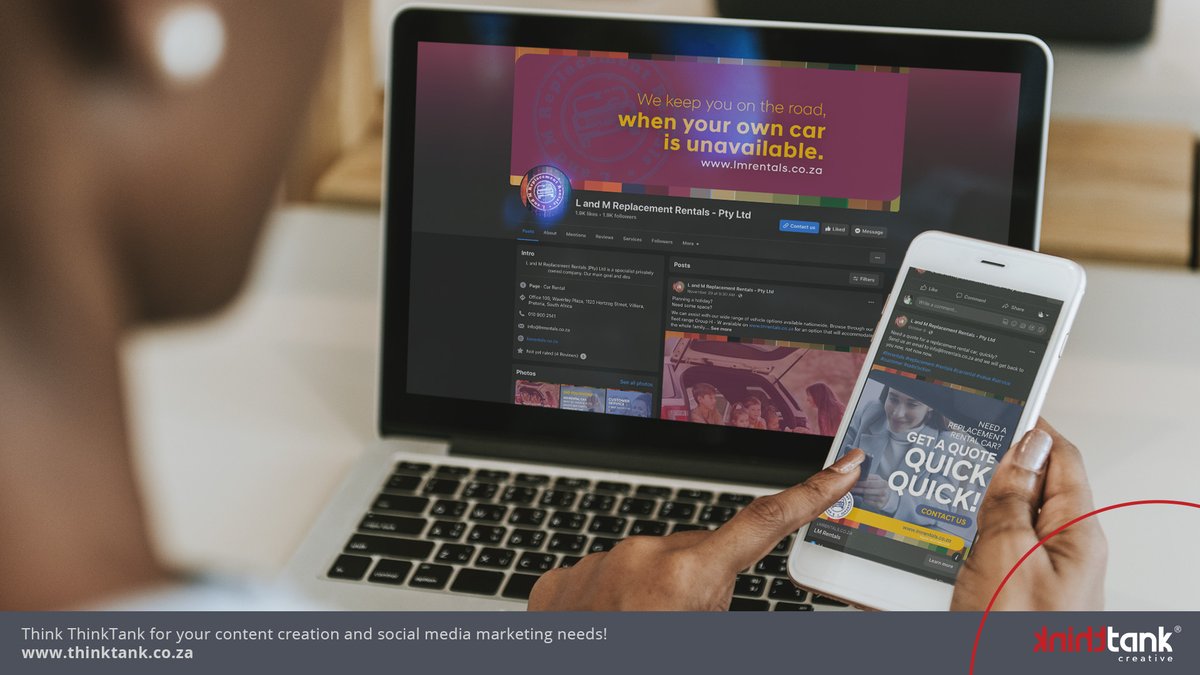AKAThinkTank's tweet photo. Need us to manage your social media? From strategies to engaging content and eye-catching graphics and images, we can assist you!

Contact us at 012 348 9756 / info@thinktank.co.za to assist you with your social media needs!
#thinktank #socialmedia #marketing #digitalmarketing https://t.co/4M7njGrZG5
