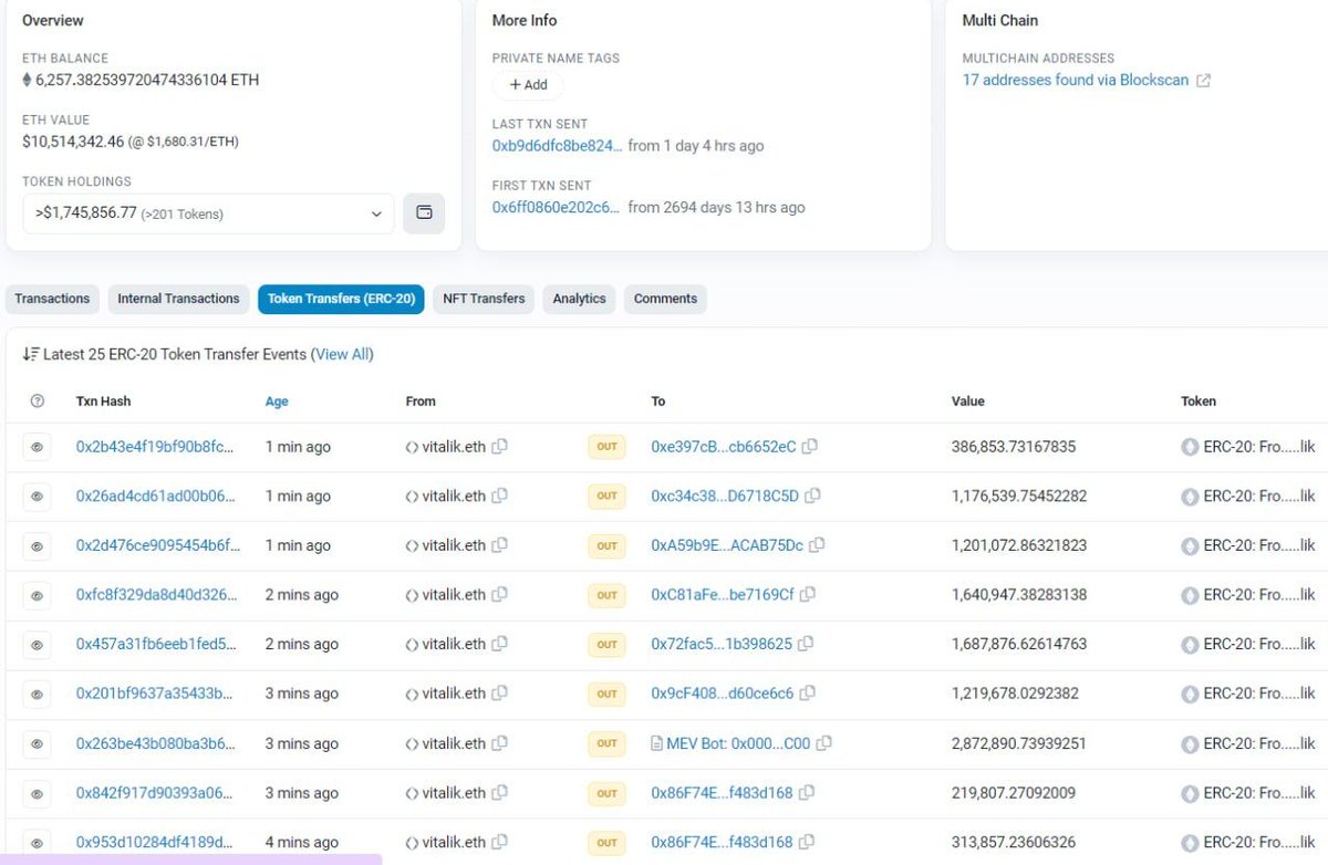 danuscha_93's tweet photo. @crypto_TomTom @SANININU Nothing looks as good as your #FromVitalik tokens going through @VitalikButerin addy before getting into your wallet 👀

This could easily be the next $THE

$nfai $eth $shib $tsuka @EricCryptoman @Yourpop8 @crypto_bitlord7 @joegrower420 https://t.co/vhidojnAGB