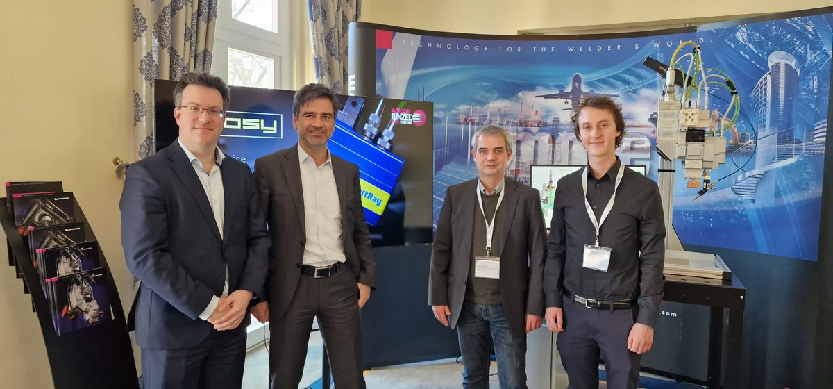 SmartRay3D's tweet image. EALA 2023 and we were there!
Together with our partner Abicor Binzel, we had good discussions with the experts in Bad Nauheim (&amp;amp; online). 
JOSY is the perfect solution for the #fullyautomated 100% #inspection of laser-welded seams.

#EALA2023 #JOSY #laserwelds #qualityassurance