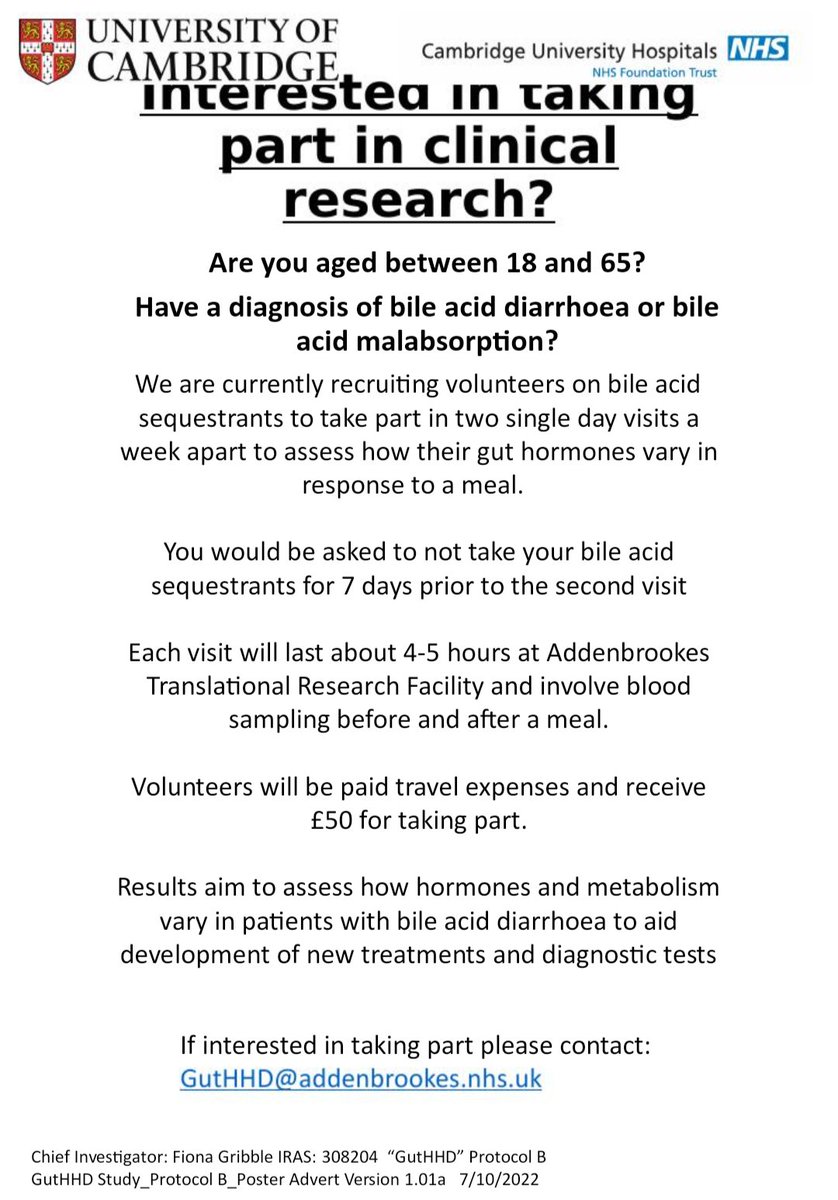 Dr Bannon would like to thank everyone who has contacted the research unit about taking part in the study.

The research unit is still taking applications if anyone is interested in applying