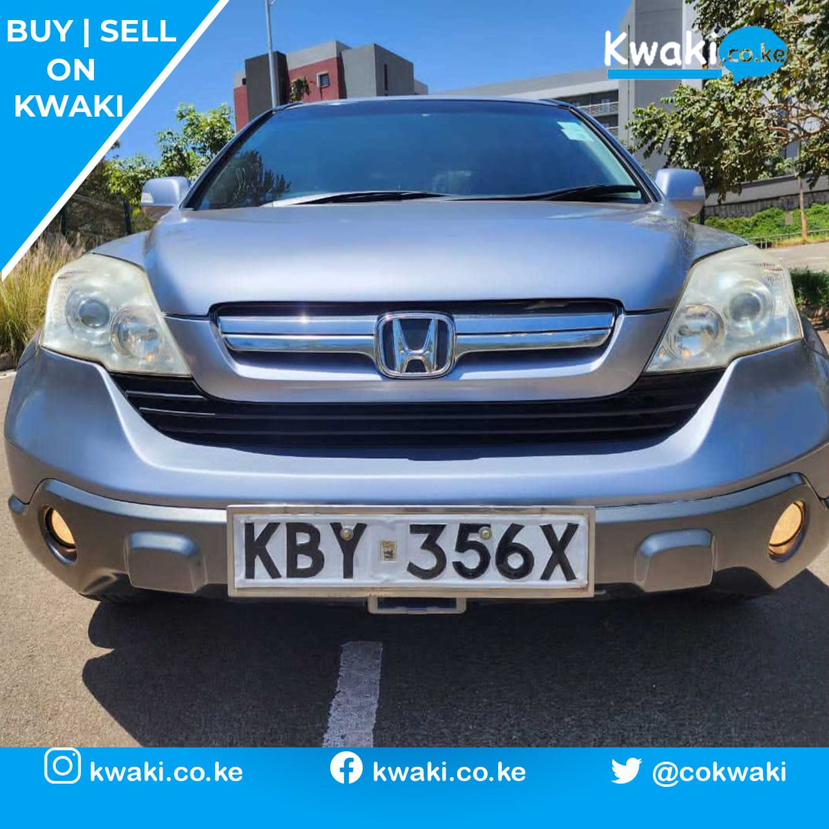 CoKwaki's tweet photo. Honda CRV 2007
Locally used
2350cc engine
Petrol engine
Price 1070000
[Trending:#kwaki I&amp;M bank,Fred Matiang'i,Ndindi Nyoro, Tanzania,Somali] https://t.co/bpRGNDfGVt