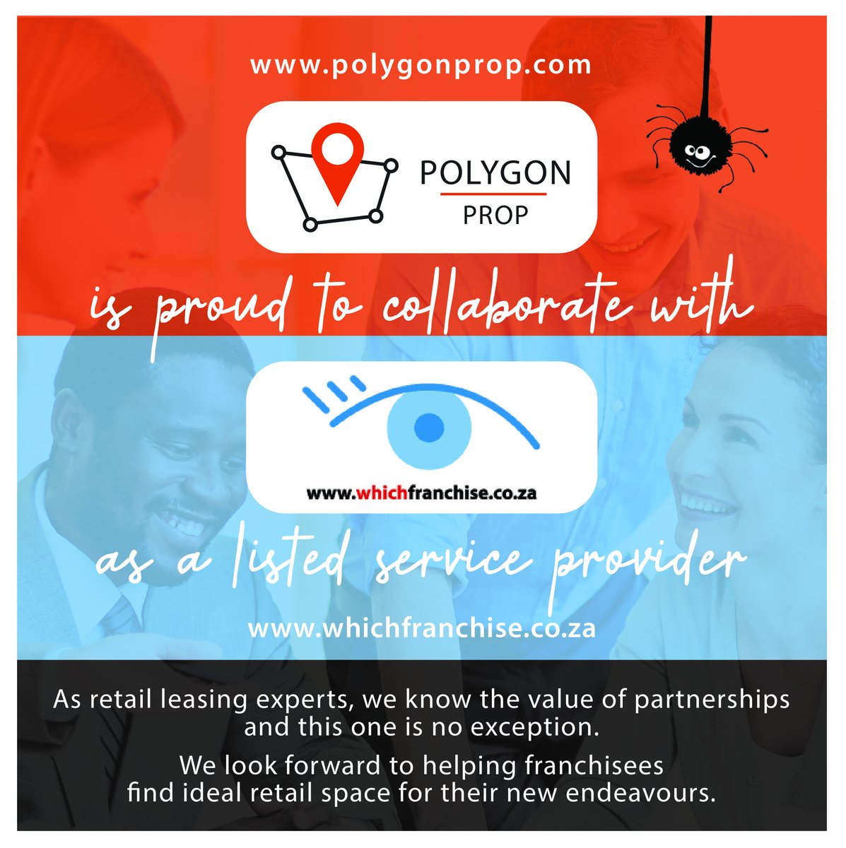 PolygonProp360's tweet photo. We are proud to be associated with @SAwhichfranchis @whichfranchise
We know how hard it is to find the perfect fit, so our platform was created as a retail leasing solution to help make finding the perfect space easy and accessible.
https://t.co/ALSwReTqCO
#polygonit #retail https://t.co/WEMnBeLRhV