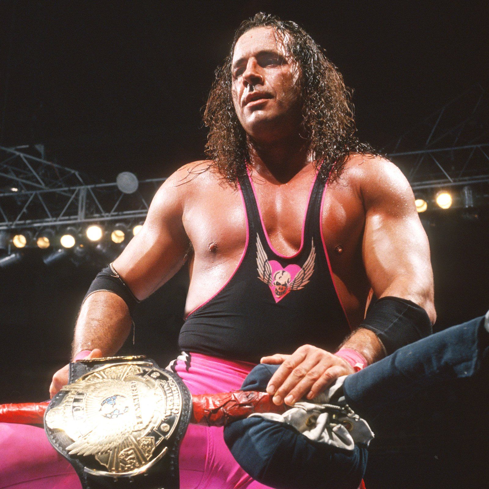 WWF Wrestling on X: "On this day in 1997: Bret "Hitman" Hart regained the  WWF world title, standing victorious following the 'Final Four' match at In  Your House 13. #WWF #WWE #Wrestling #