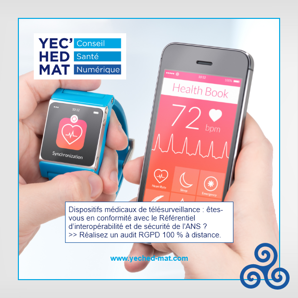 YecHedConseil's tweet photo. 📢 Conformité des #DispositifsMédicaux numériques de #télésurveillance : réalisez un #audit #RGPD 100% à distance et prouvez votre respect au Référentiel d’interopérabilité. 400 points de conformité : sous-traitants, sécurité, études d’impact.
👉 https://t.co/ZaEulnPZiG https://t.co/h2qOtccqbJ