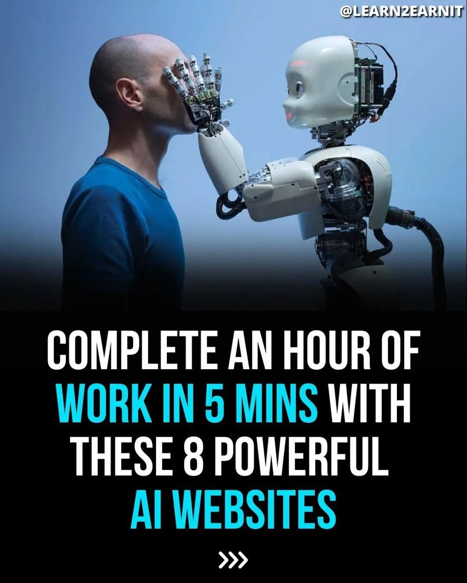 MindWisdomMoney's tweet image. Complete an hour of work in 5 minutes with these powerful AI websites: