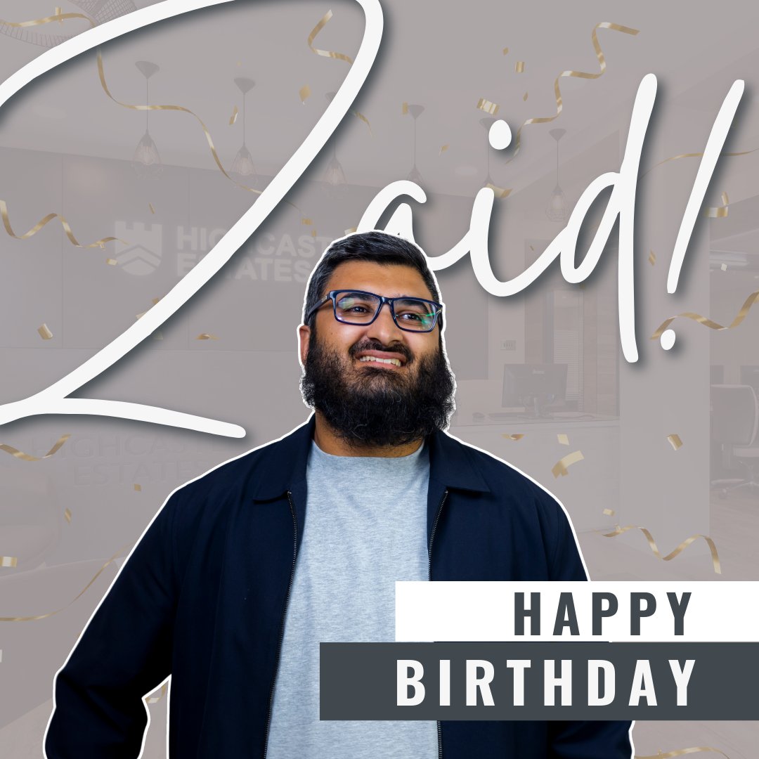 Happy birthday to our best director, Zaid Patel! 🥳

You've been an amazing leader for us, and we appreciate you so much. We're grateful for all the work you do to make such a great place to work. We can't wait to see what you'll accomplish in our next year together! ✨