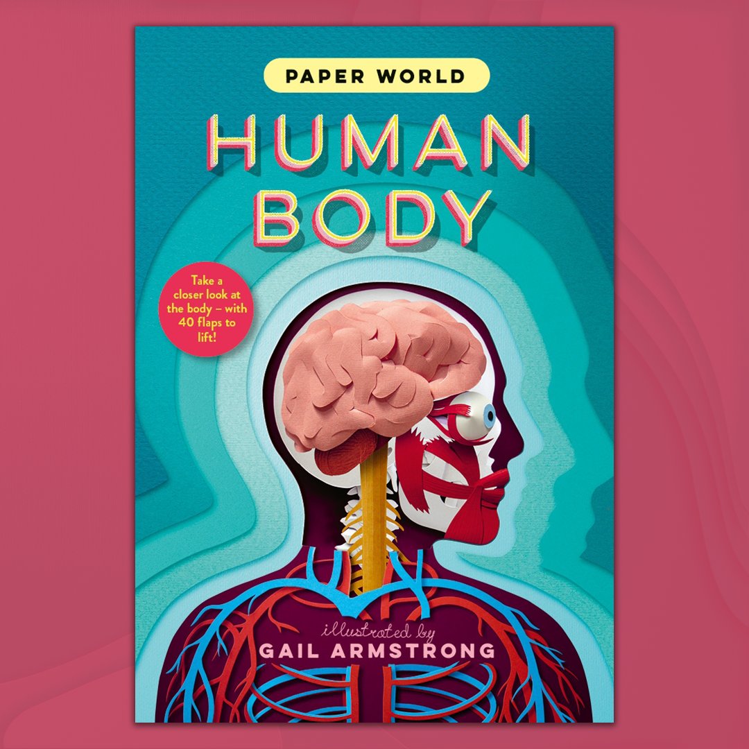 templarbooks's tweet photo. The newest addition to the #PaperWorld series is OUT NOW! 🤩
Discover the fascinating science behind the human body...with incredible pop-ups! 🙌
You can expect lots more in #PaperWorldHumanBody by Gail Armstrong @armstrong_illus, available here: https://t.co/GgghaFfBhi https://t.co/mljh5gZozL