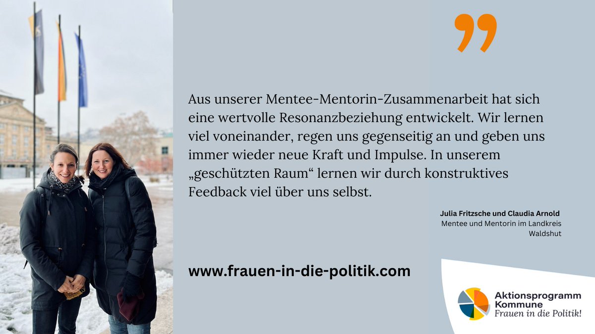 eaf_berlin's tweet photo. Teil der 1,5 jährigen Begleitung von Regionen für mehr Frauen in der Kommunalpolitik im Projekt #AktionsprogrammKommune @LandFrauen_dlv , gef. von @bmfsfj ist überregionaler Erfahrungsaustausch #Mentoring. Regionen können sich noch bis 10.3. bewerben: https://t.co/3H4EYciObv https://t.co/GVjmMOHh2g