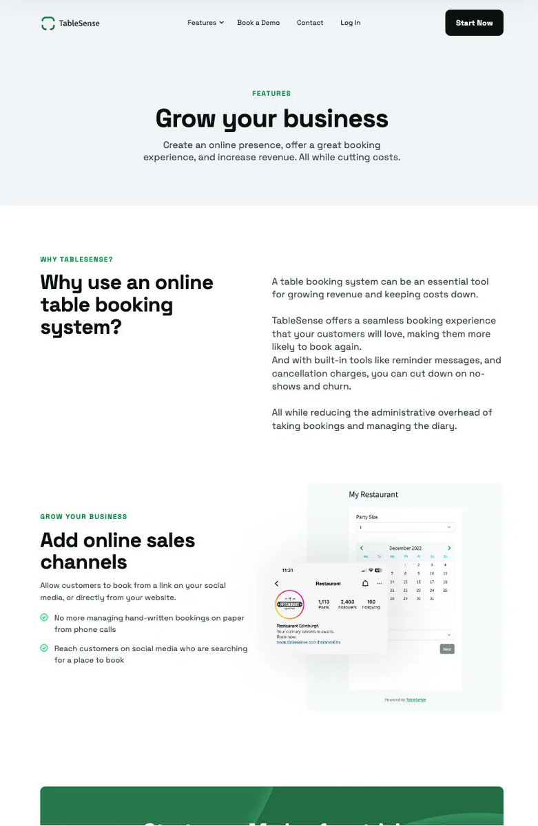 Attract more customers and improve their dining experience with TableSense's online booking system! 💻🍴 #CustomerExperience #RestaurantGrowth #OnlineBooking buff.ly/3YygXDq