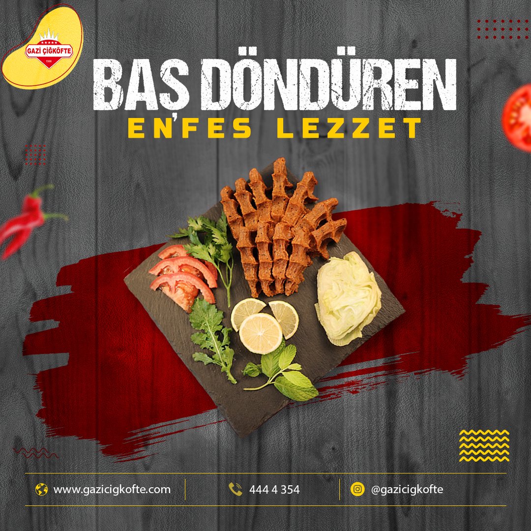 gazicigkofte's tweet photo. Kalite ve Lezzetin Buluştuğu nokta GAZİ ÇİĞKÖFTE😍😋
#gaziçiğköfte #çiğköfte #dürümçiğköfte #sıkım #sıkımporsiyon #doğal #zeytinyağı #narekşisi #limon #cigkofte #yemek #lezzet #aci #dürüm #porsiyon #ayran #salgam #şalgam #acı https://t.co/XFOaN5be3B