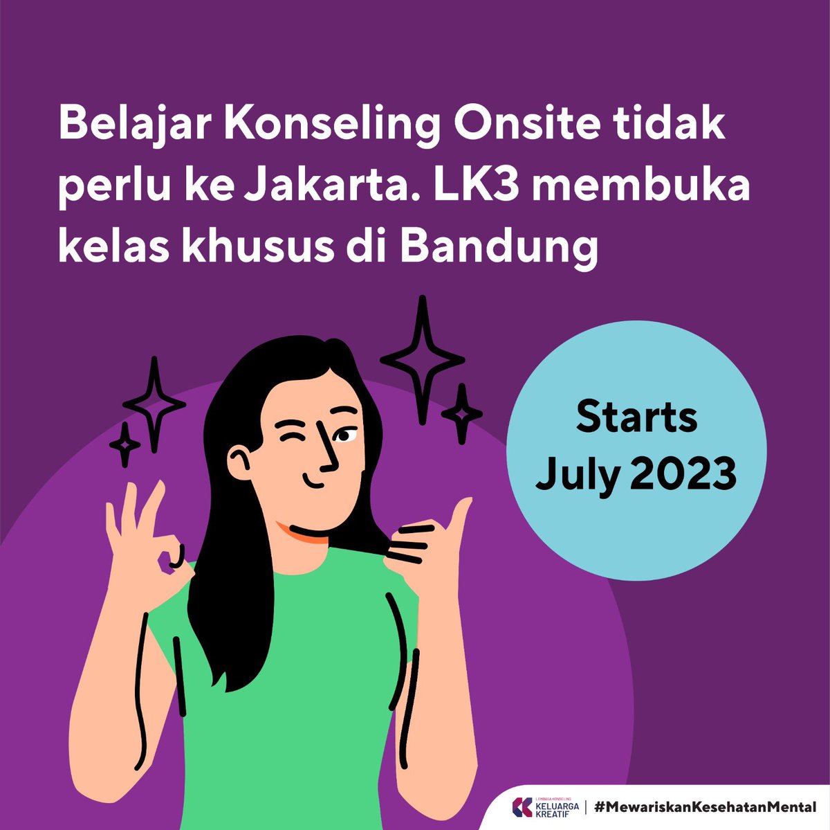 Julianto_LK3's tweet photo. Sahabat LK3 ijin berbagi _kabar baik_ konseling sudah diakui resmi sebagai PROFESI, dan LK3 diberi lisensi oleh BNSP
Selain itu, belajar Konseling tidak perlu ke Jakarta, Onsite di *Bandung* (start Juli 2023)
#bersertifikasikonselorlk3
#bnsp #penjaminanmutu #lspkkk https://t.co/P4OObXv5PF