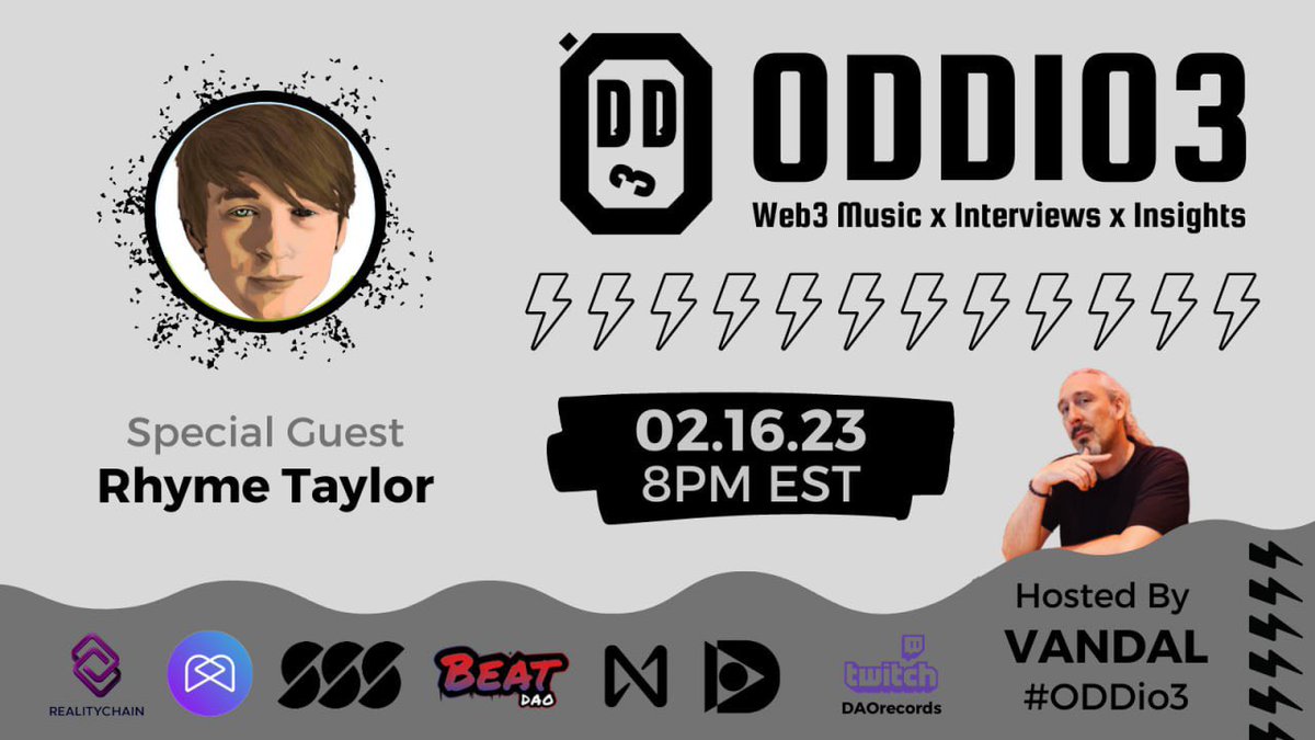 NxM (🎵,🎵) (@nxmlive) on Twitter photo We are live with the Godfather of web3 music <a href="/vandigital/">The Rare Vandal</a> talking how to get started in the new wave of the industry. We are live with the Godfather of web3 music <a href="/vandigital/">The Rare Vandal</a> talking how to get started in the new wave of the industry.